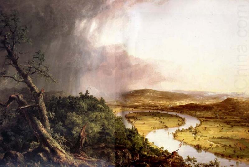 Thomas Cole Vue du mont Holyoke,pres de Northampton dans le Massachusetts Apres l'orage china oil painting image